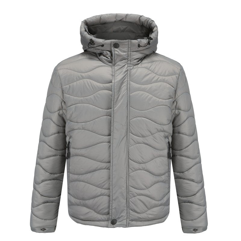 Liam Men's Warm Puffer Jacket – Lightweight Winter Coat for Cold Weather