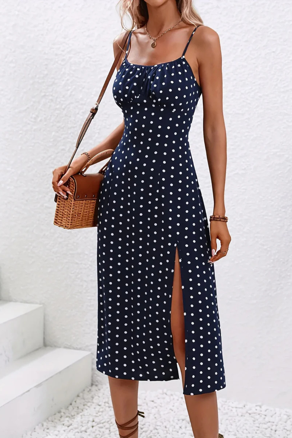 Charlotte | Women Floral Sleeveless Summer Boho Midi Dress