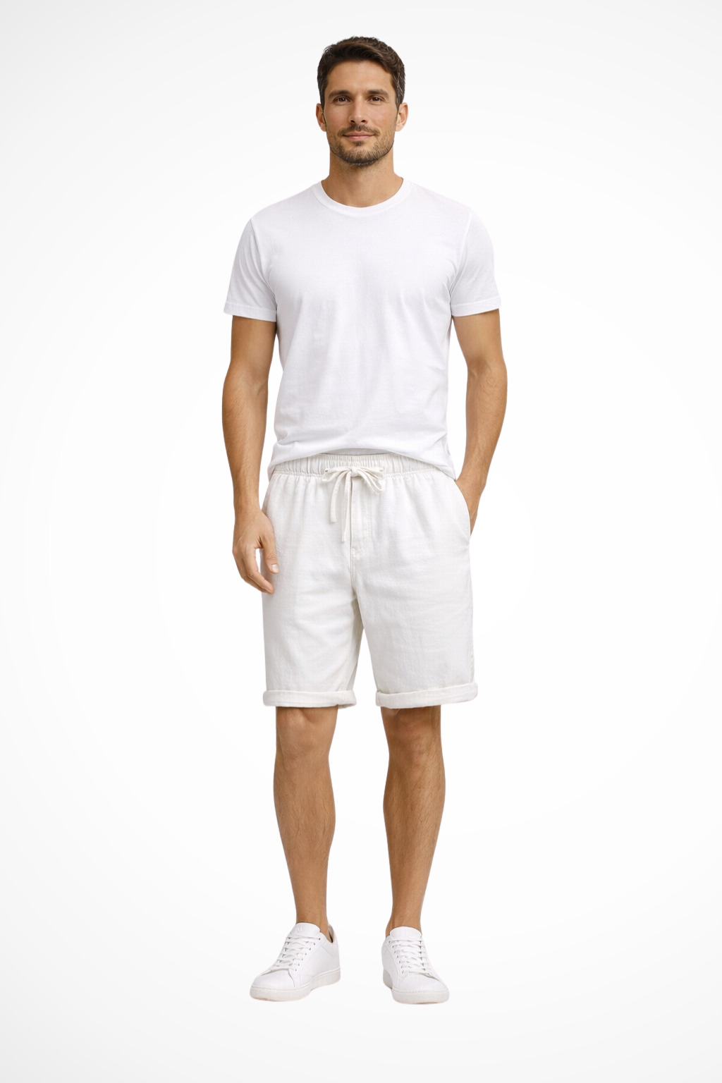 Ridley | Men Drawstring Elasticated Waist Side Pocket Casual Shorts