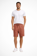 Ridley | Men Drawstring Elasticated Waist Side Pocket Casual Shorts