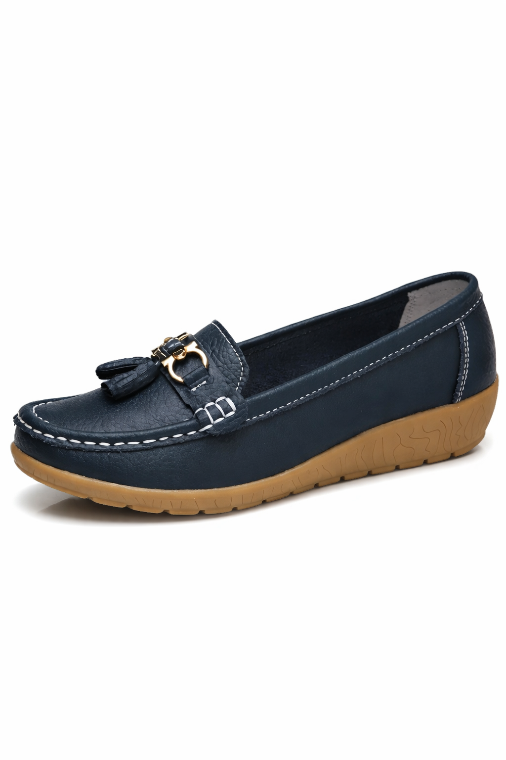 Gwendoline | Women Tassel Detail Slip On Ballet Flats Loafers