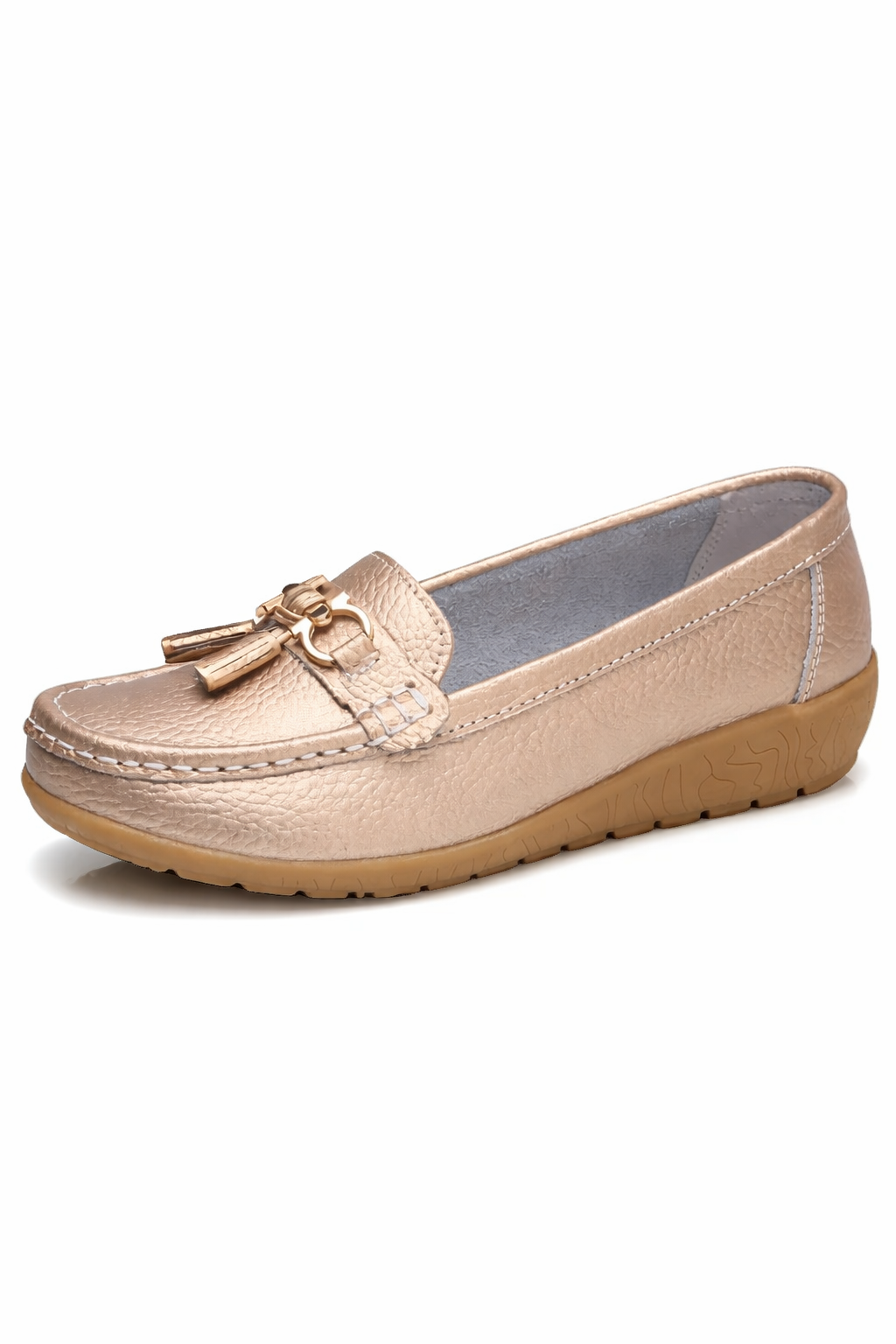 Gwendoline | Women Tassel Detail Slip On Ballet Flats Loafers
