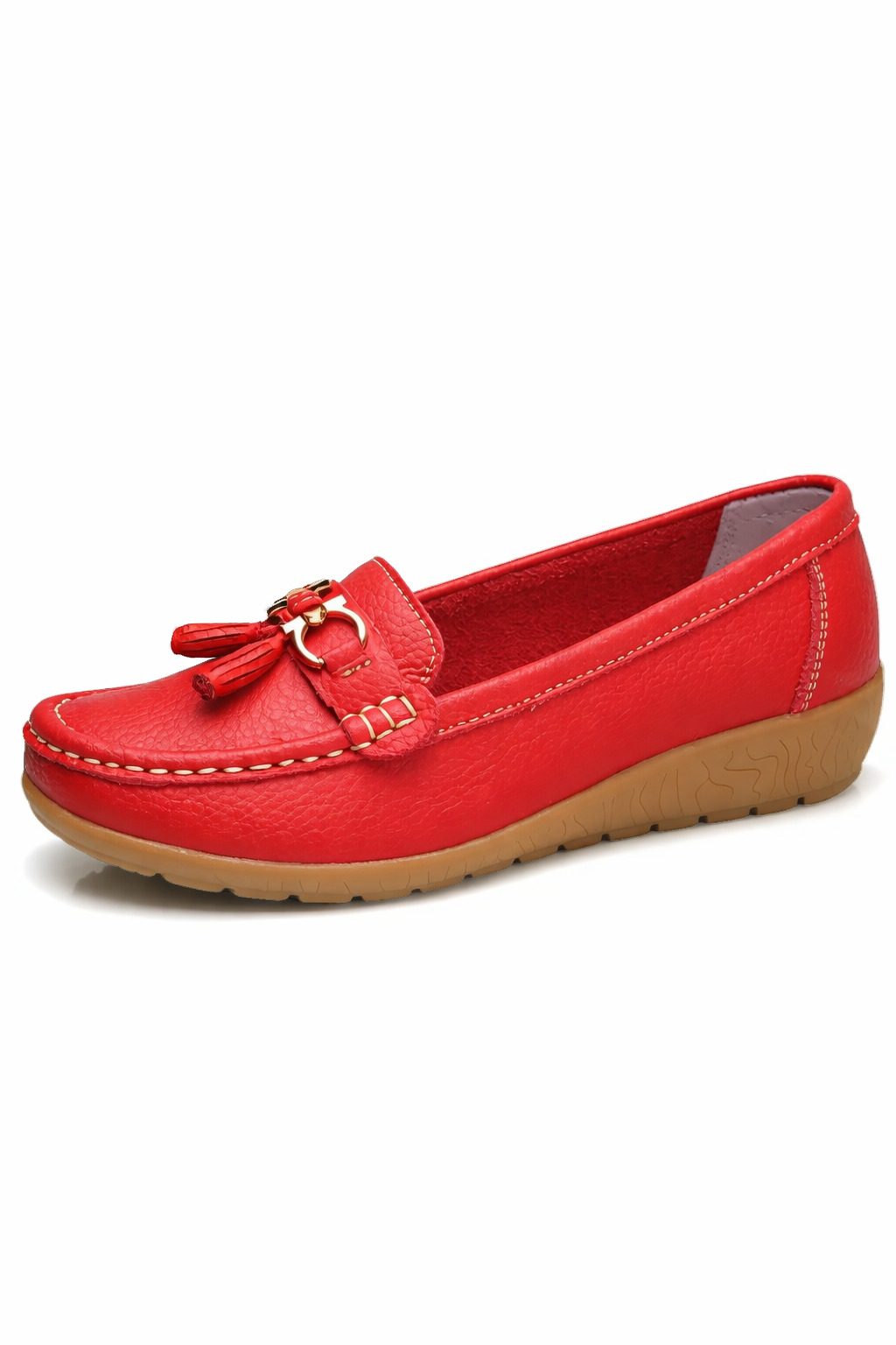 Gwendoline | Women Tassel Detail Slip On Ballet Flats Loafers
