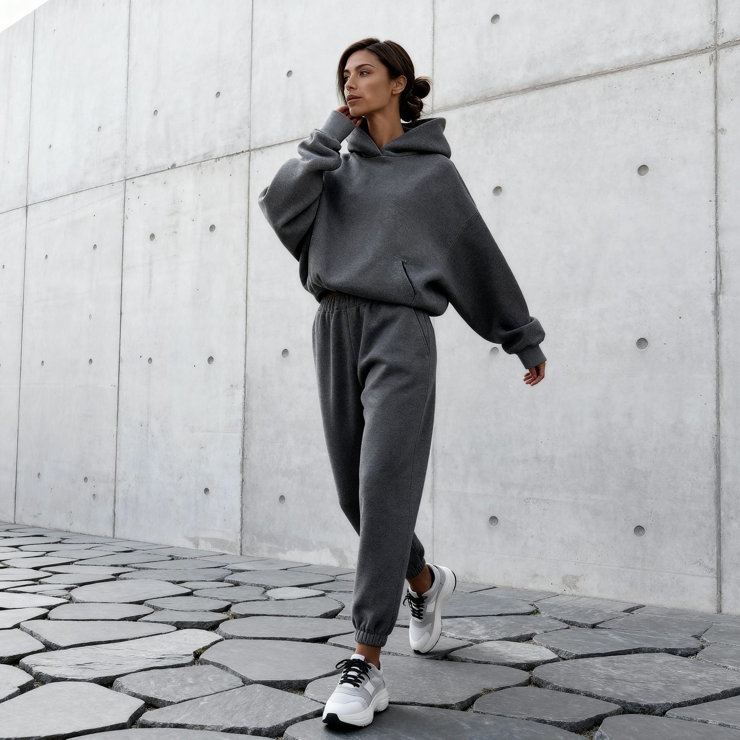 Serene Lounge Hoodie & Jogger Set – Women’s Relaxed Loungewear