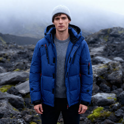 Daniel Waterproof Winter Jacket – Men's Insulated Outdoor Coat for Cold Weather