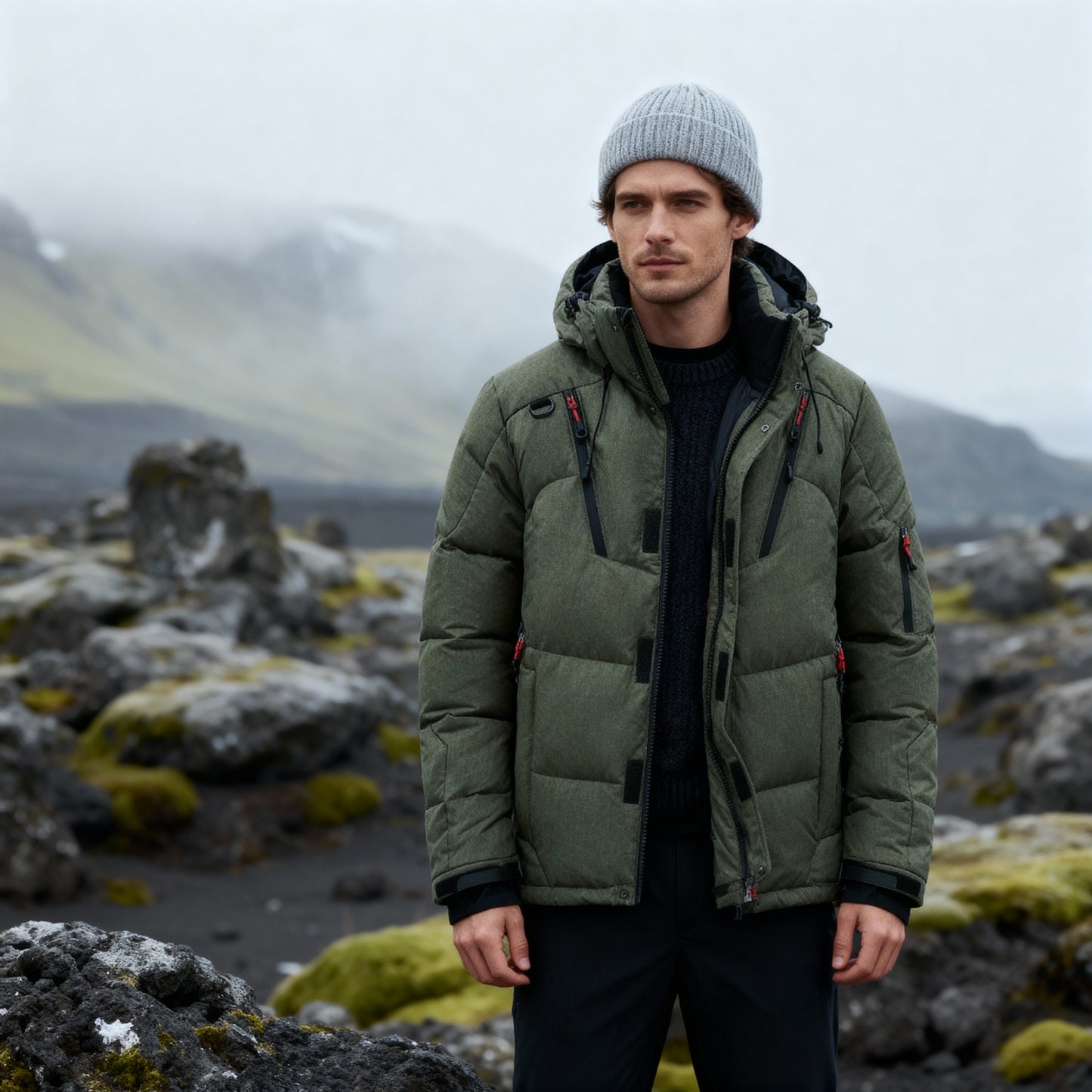 Daniel Waterproof Winter Jacket – Men's Insulated Outdoor Coat for Cold Weather