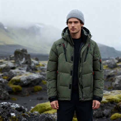 Daniel Waterproof Winter Jacket – Men's Insulated Outdoor Coat for Cold Weather