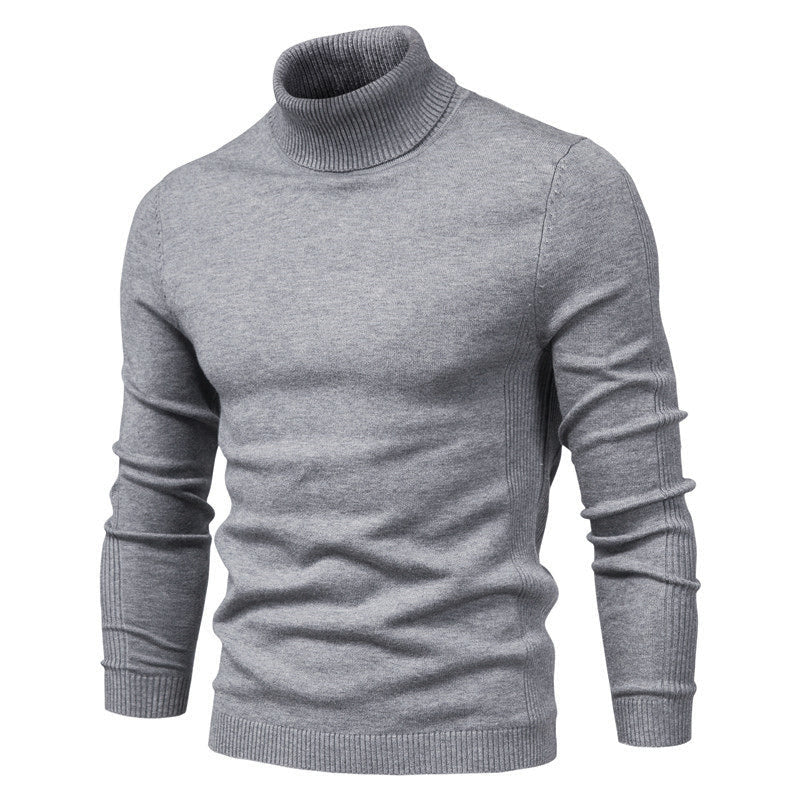 Oliver Turtleneck Sweater – Men's Classic Slim Fit Knit Jumper for Smart Styling