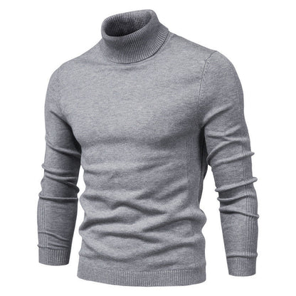 Oliver Turtleneck Sweater – Men's Classic Slim Fit Knit Jumper for Smart Styling