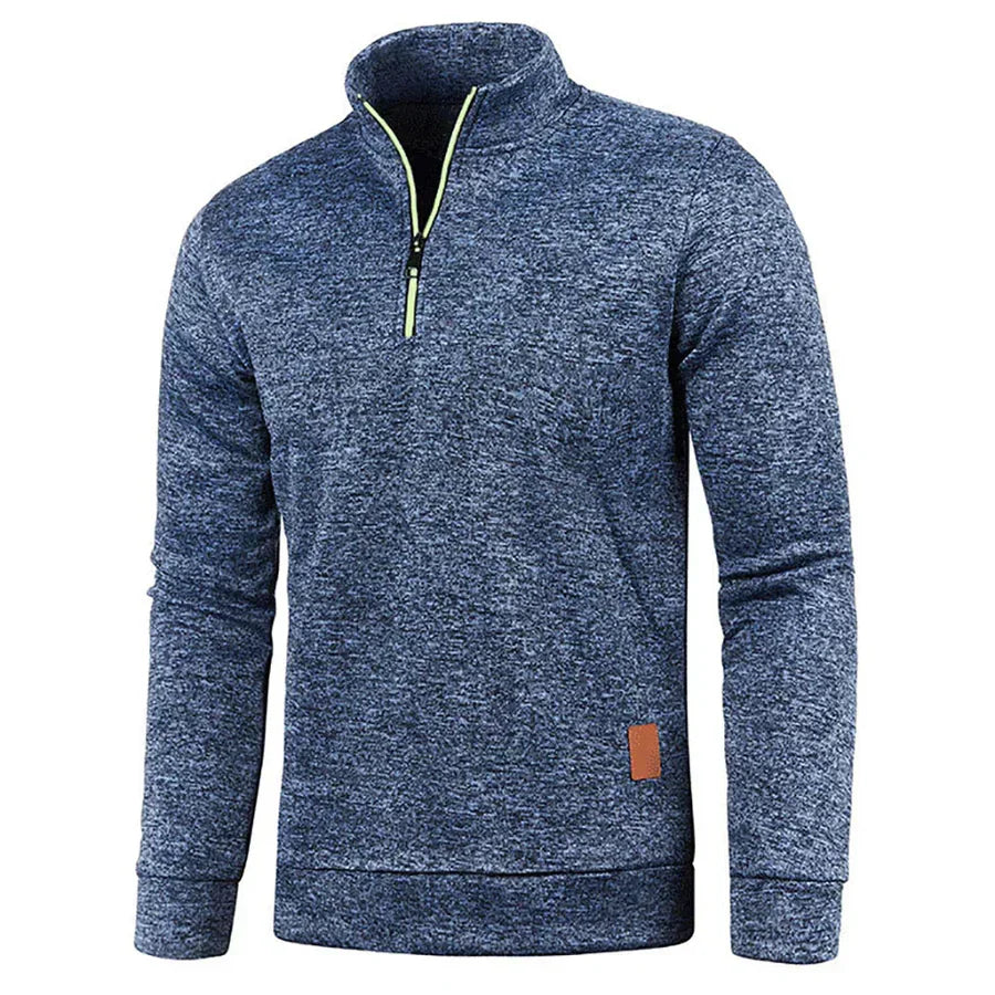 Jason Half Zip Pullover – Men's Athletic Fit Sweatshirt for Active Everyday Wear
