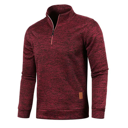 Jason Half Zip Pullover – Men's Athletic Fit Sweatshirt for Active Everyday Wear