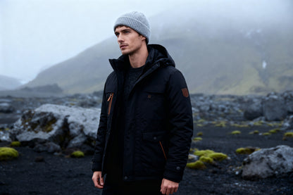 Marcel Men’s Waterproof Tactical Jacket – Warm Winter Outerwear