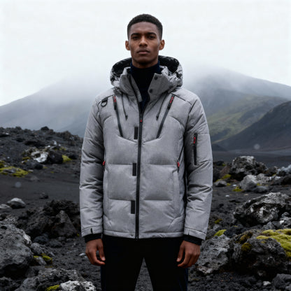 Daniel Waterproof Winter Jacket – Men's Insulated Outdoor Coat for Cold Weather