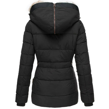 Catharina Women’s Winter Jacket – Warm Padded Coat with Soft Hood Lining