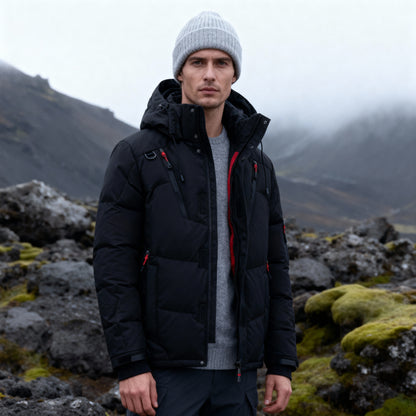 Daniel Waterproof Winter Jacket – Men's Insulated Outdoor Coat for Cold Weather