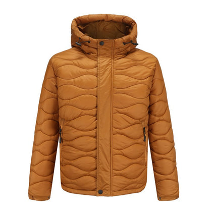 Liam Men's Warm Puffer Jacket – Lightweight Winter Coat for Cold Weather