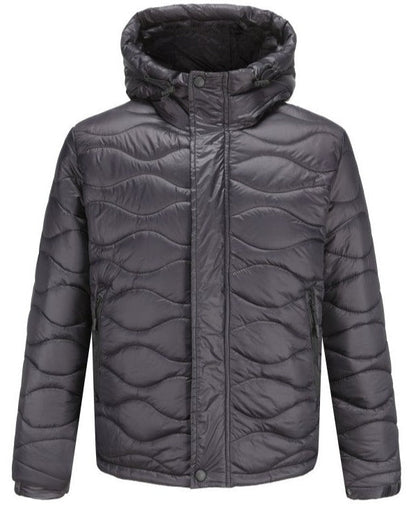 Liam Men's Warm Puffer Jacket – Lightweight Winter Coat for Cold Weather
