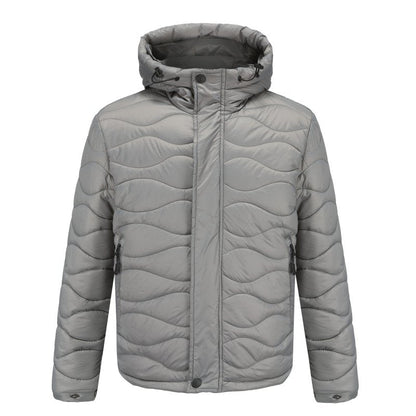 Liam Men's Warm Puffer Jacket – Lightweight Winter Coat for Cold Weather