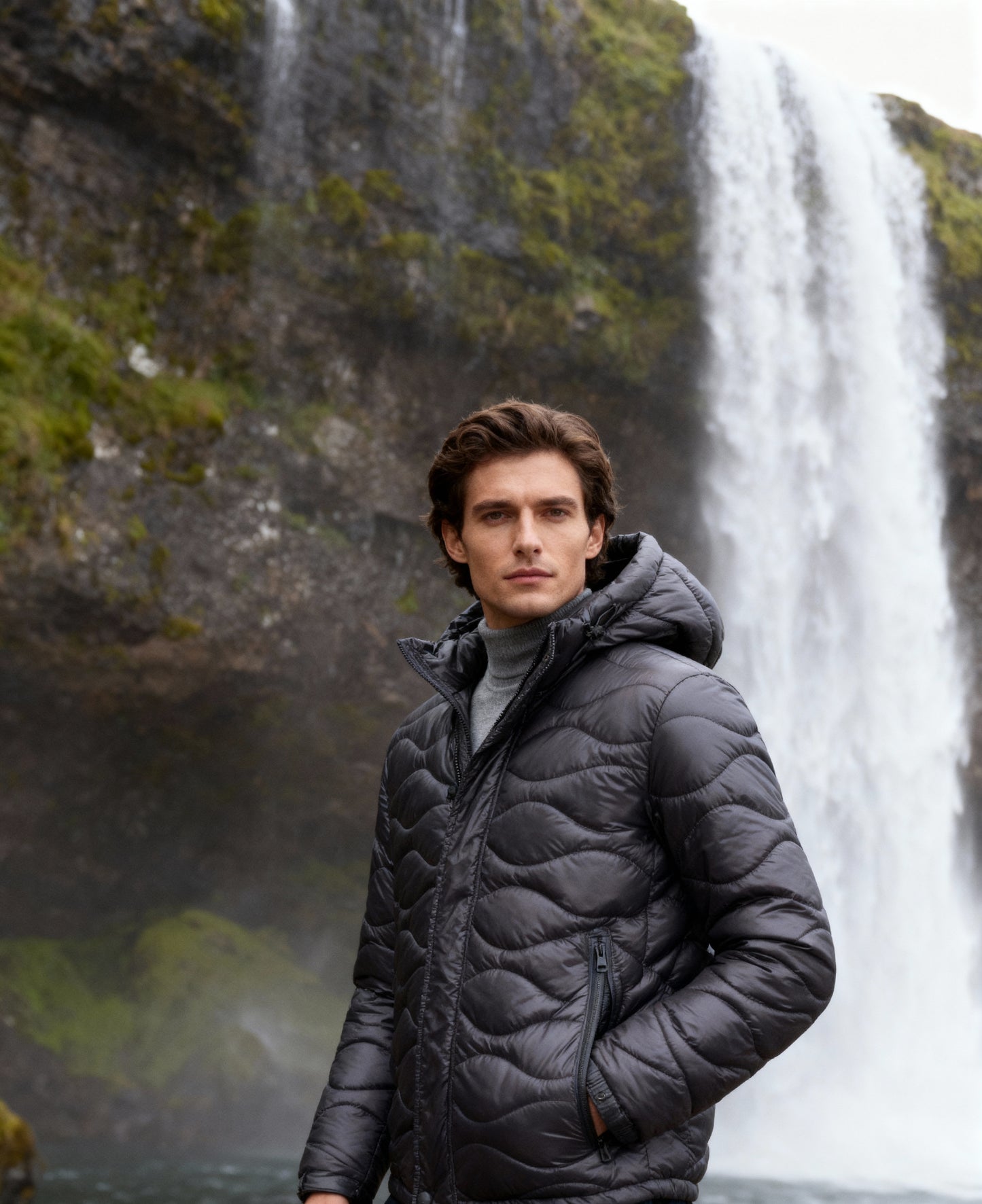 Liam Men's Warm Puffer Jacket – Lightweight Winter Coat for Cold Weather